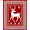 Red, Pattern 7, variant on ODIKA 4'x6' Machine Washable Non-Slip Area Rug, Merry North Pole Restroom Kit Laughing Father Christmas Theme High Traffic Rug, Red, 627865