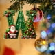 thumbnail image 3 of Fiudx Adornos Navideños con Letras, Colgante Acrílico Personalizado, Diseño Diy, Resistentes y Ligeros, Decoración para Árbol de Navidad, Ideal para Fiestas En Casa o En La Oficina, Tamaño 8 Cm., 3 of 5