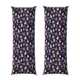 thumbnail image 1 of Balery Christmas Critters Delight Funda Protectora para Almohada Corporal de Algodón Hipoalergénico con Cierre(55 x 21 pulgadas), Almohadas No Incluidas, 1 of 7