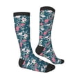 thumbnail image 4 of Lsque Lilies Flowers Printed Crew Socks Men's Women's LightWeight Thin Casual Calf Socks ,Knee High Socks,Cotton Socks, 4 of 9