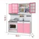 thumbnail image 5 of Kitchen Toy Set Children's Kitchen Pretend To Play Cooking Set Cupboard Stove Girl's Toy, 5 of 5