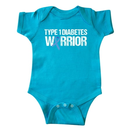 

Inktastic Type 1 Diabetes Warrior Gift Baby Boy or Baby Girl Bodysuit