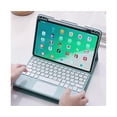 thumbnail image 3 of Tablet Keyboard Case Detachable Large Touchpad Tablet Bluetooth-compatible Keypad Cover with Pen Slot for Huawei Matepad - Black, 3 of 5