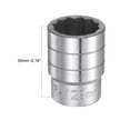thumbnail image 2 of Unique Bargains 29mm 12 Point Shallow Socket 3/4' Drive Standard Metric Chromium Vanadium Steel, 2 of 5