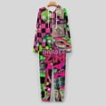 thumbnail image 6 of Invader Zim Unisex Onesie Pajamas Zipper Jumpsuit Hooded One Piece Sleepwear for Family Mens Womens, 6 of 8