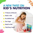 thumbnail image 2 of Mezcla de bebidas hidratantes y multivitamínicas Critter Vitamin H2O Kids, 2 of 6