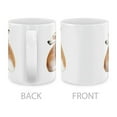 thumbnail image 3 of WIRESTER 11 Oz Ceramic Tea Cup Coffee Mug, Pembroke Welsh Corgi Dog Butt Looking Back, 3 of 7
