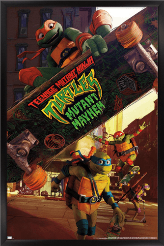 American Thrift X Teenage Mutant Ninja Turtles Poster V1 Vintage T