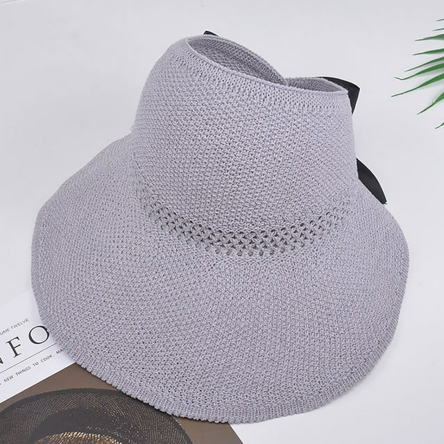 PEIXUN Women Ladies Summer Hat Floppy Beach Sunscreen Cycling Adjustable Cap Straw Hat