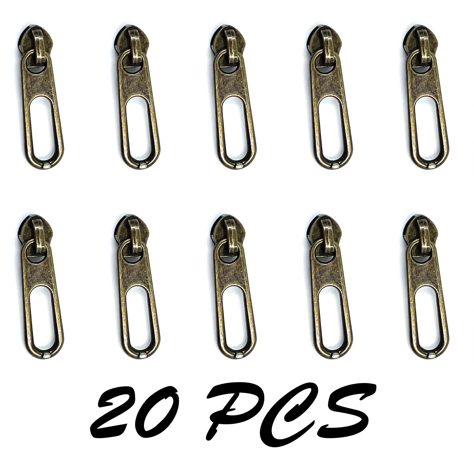 YIXI-SBest Nylon Coil Zippers #5 10 Yards Sewing Zippers Bulk with 20PCS Zipper Slider for DIY Sewing