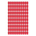 thumbnail image 1 of Lot de 100 embouts de protection ronds en PVC, flexibles et ignifuges, pour filetage de vis, rouge, 12 mm, 1 of 4