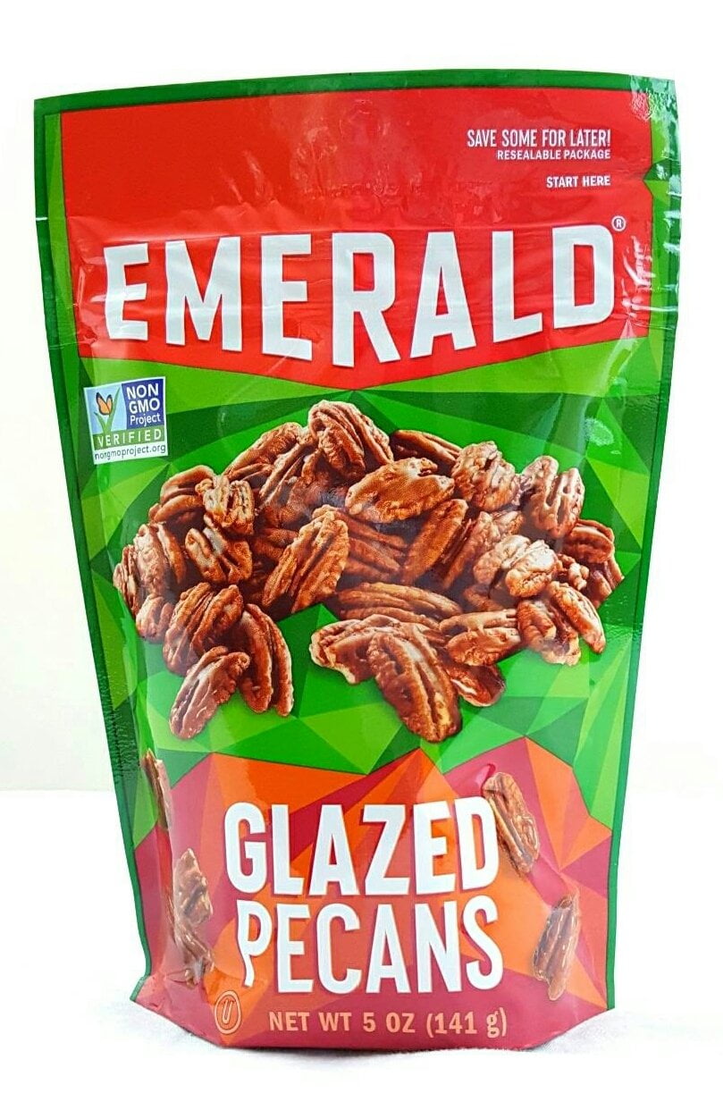 Emerald Glazed Pecans, Non GMO, 5oz (Pack of 6)