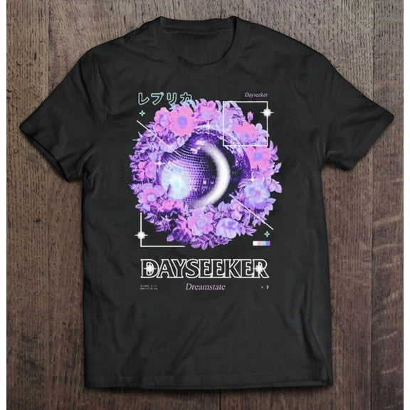 RARE New! Dayseeker Dreamstate 2024 Tour T-Shirt Gift Tee Fan FL0403