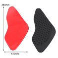 thumbnail image 4 of 2X Side Tankpad Fuel Tank Protector Fit For Honda Cb400 Vtec 92-18 Rubber Black, 4 of 10