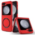 thumbnail image 4 of Innens Case for Samsung Galaxy Z Flip 5 5G Shockproof Magnetic Phone Cover, Red, 4 of 15
