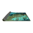 thumbnail image 2 of Ahgly Company Indoor Rectangle Oriental Turquoise Blue Industrial Area Rugs, 8' x 10', 2 of 4