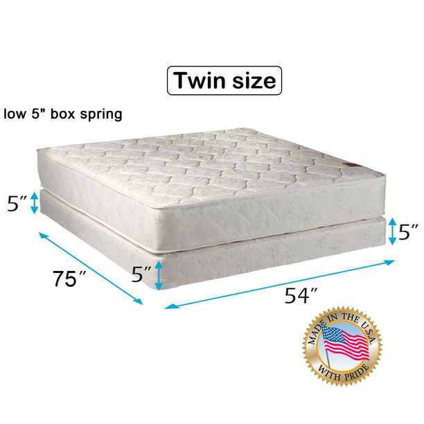 Legacy Twin Size 39 X75 X8 Mattress, Twin Size Bed In A Box