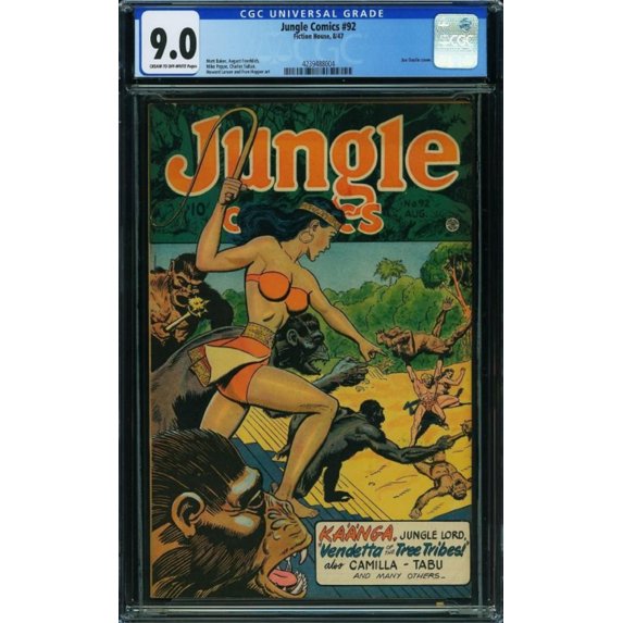 Jungle Comics #92 - CGC 9 Comic Book