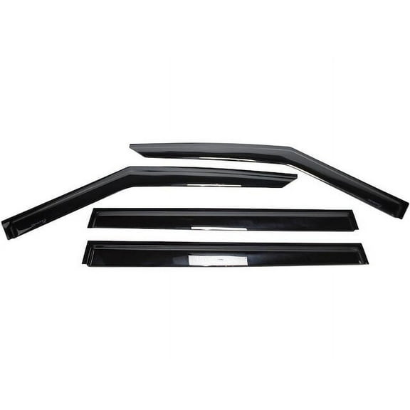 Front and Rear Side Window Deflector Set of 4 - Compatible with 2020 - 2022 Ford Explorer 2021