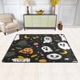 thumbnail image 3 of Non-Slip Area Rug 36"x24" Indoor Washable Floor Mats Carpet Printed for Living Room, Bedroom, Home Decor A Variety Of Halloween Elements, 3 of 7