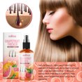 thumbnail image 4 of 4pcs Grapefruit Hair Mist, Repair Damaged Hair Moisturizing And Thickening Hair Stabilization Spray, 4 of 5