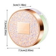 thumbnail image 3 of Loose powder Face Makeup Anti Lightweight Breathable High Pigment Natural Finish, 3 of 9