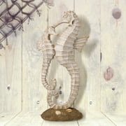 Polystone Seahorse with Baby 12"