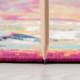thumbnail image 4 of Transitional 2x3 Area Rug (2' x 3') Oriental Pink, Yellow Indoor Scatter Easy to Clean, 4 of 9