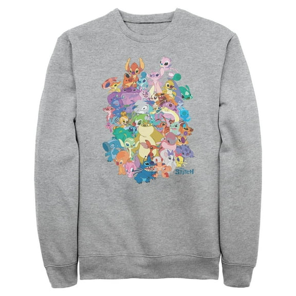 Mens Lilo & Stitch Experiment Compilation Sweatshirt
