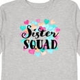 thumbnail image 4 of Inktastic Sister Squad Hearts Girls Long Sleeve Toddler T-Shirt, 4 of 5