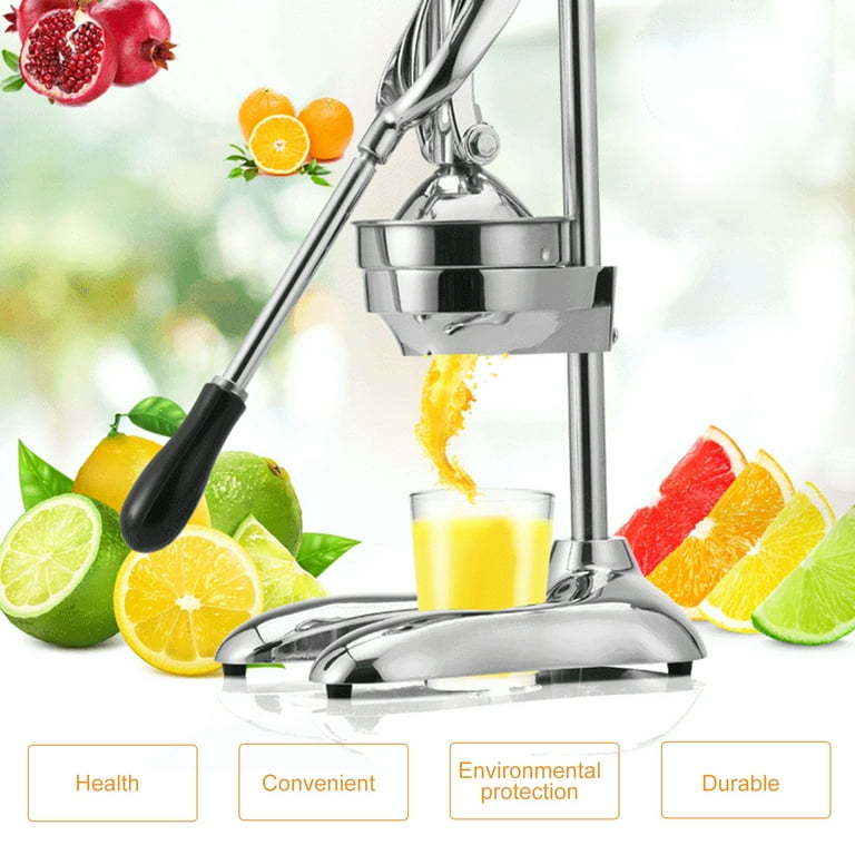 Zinc Alloy Manual Juicer Orange Juicer Stainless Steel Color Fruit