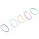 thumbnail image 5 of Bandas Elásticas Para El Cabello, Lazos De Plástico Para El Cabello Coloridos Gruesos Y Elásticos Desechables Para Niños Pequeños Para Peinar El Cabello Para Bebés ANGGREK Toddler Hair Ties, 5 of 8