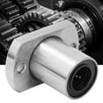 thumbnail image 1 of Long Flange Bearing, Practical Flange Linear Motion Bearing, Stable Fast Movement Bearing Steel for Electronic Machinery Woodworking Machinery LMH12UU, 1 of 7