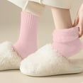 thumbnail image 6 of Wensltd Women Winter Mid Calf Socks Thick Fleece Lined Thermal Warm Cozy Soft Comfortable Home Socks for Daily Indoor Wear, 6 of 6