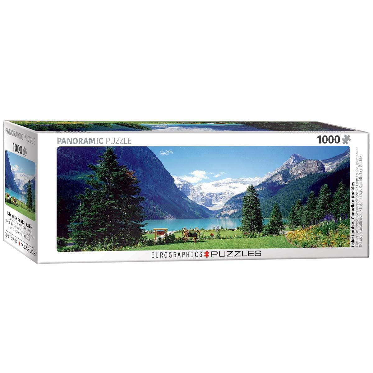 Lake Louise Panoramic 1000 Piece Puzzle