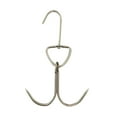thumbnail image 2 of figatia Roast Duck Hook Stainless Steel Accessories Double Hooks for Bacon Duck Beef Argent, 2 of 8