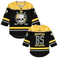 thumbnail image 3 of The Simpsons Boys' Little Bart Long Sleeve Hockey Jersey 4-20 Sizes, Black/Yellow, 3 of 3