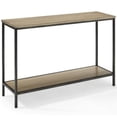 thumbnail image 1 of Crosley Brooke Console en Chêne Lavé, 1 of 8