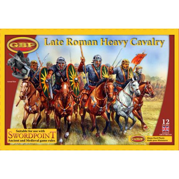 Gripping Beast Plastic Late Roman Heavy Cavalry 12x 28mm Miniatures GBP18