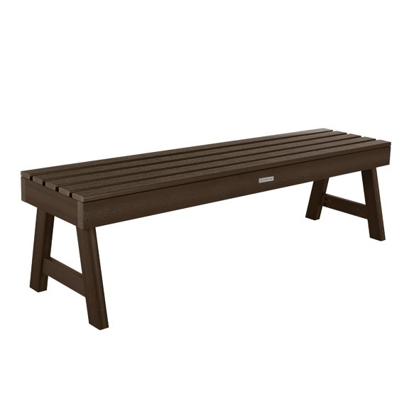 Highwood Weatherly 5ft Picnic Bench - 2-Person, Eco-friendly, Synthetic Wood