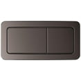 thumbnail image 2 of Grohe Eurocube 49127A00 Dual Flush Actuator in Grohe Hard Graphite, 2 of 2