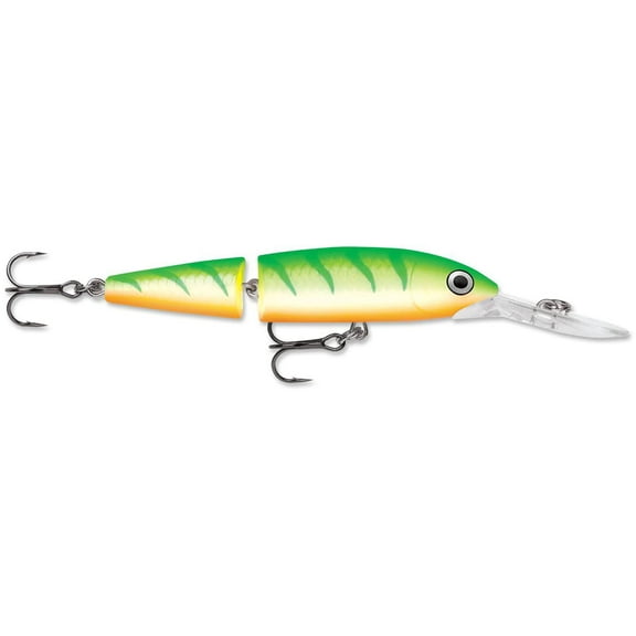 Rapala Jointed Deep Husky Jerk 12 Green Tiger UV Lure