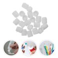 thumbnail image 2 of KAKOWELY toothpaste caps 30pcs Travel Toothpaste Covers Flip-design Toothpaste Caps Screw-in Toothpaste Lid DIY Toothpaste Tube Caps0.67"X0.67"X0.39", 2 of 5