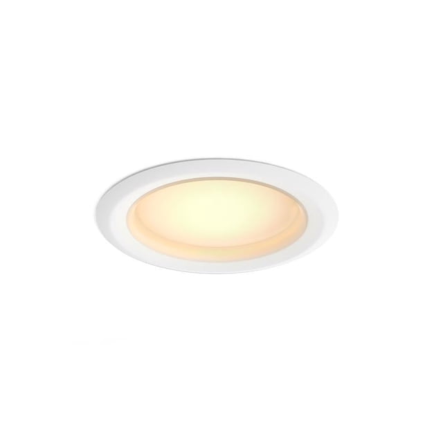 Lámpara empotrable reacondicionada Philips HUE, luz blanca cálida, 10 W, LED