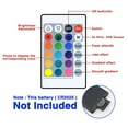 thumbnail image 4 of TFixolLED Lumières pour Téléviseur PC Moniteur de Jeu TV Rétroéclairage LED Télécommande Changements de Couleurs Bande Lumineuse LED Alimentée par USB Lumières TV RGB Multicolore Bandes Lumineuses pour Pièces Fête Bar Décoration Imperméable, 4 of 7
