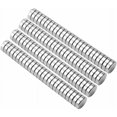 thumbnail image 1 of Pequeños imanes multiusos para nevera, ciencia, manualidades, pequeño imán de disco redondo, plateado, 10 mm x 1 mm, 100 unidades, 1 of 5