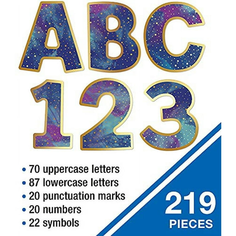 Galaxy Combo Pack Bulletin Board Letters [Book]