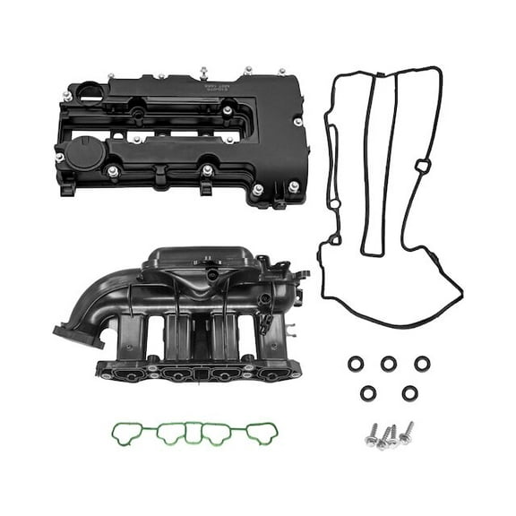 Intake Manifold and Valve Cover Kit - Compatible with 2011 - 2016 Chevy Cruze 2012 2013 2014 2015
