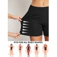 thumbnail image 2 of Short de baño baleaf de 5" con control de abdomen, bolsillos y color negro, talla XL, 2 of 6