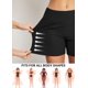 thumbnail image 2 of Bañador corto Baleaf de 5" con control de abdomen, secado rápido, negro, talla L, 2 of 6